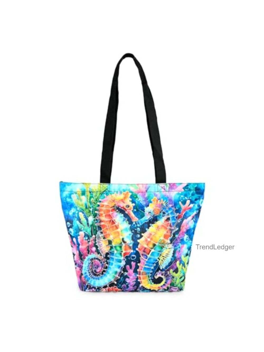 20L Women Tote Bag Zipper Shoulder Purse for Work Travel Gym